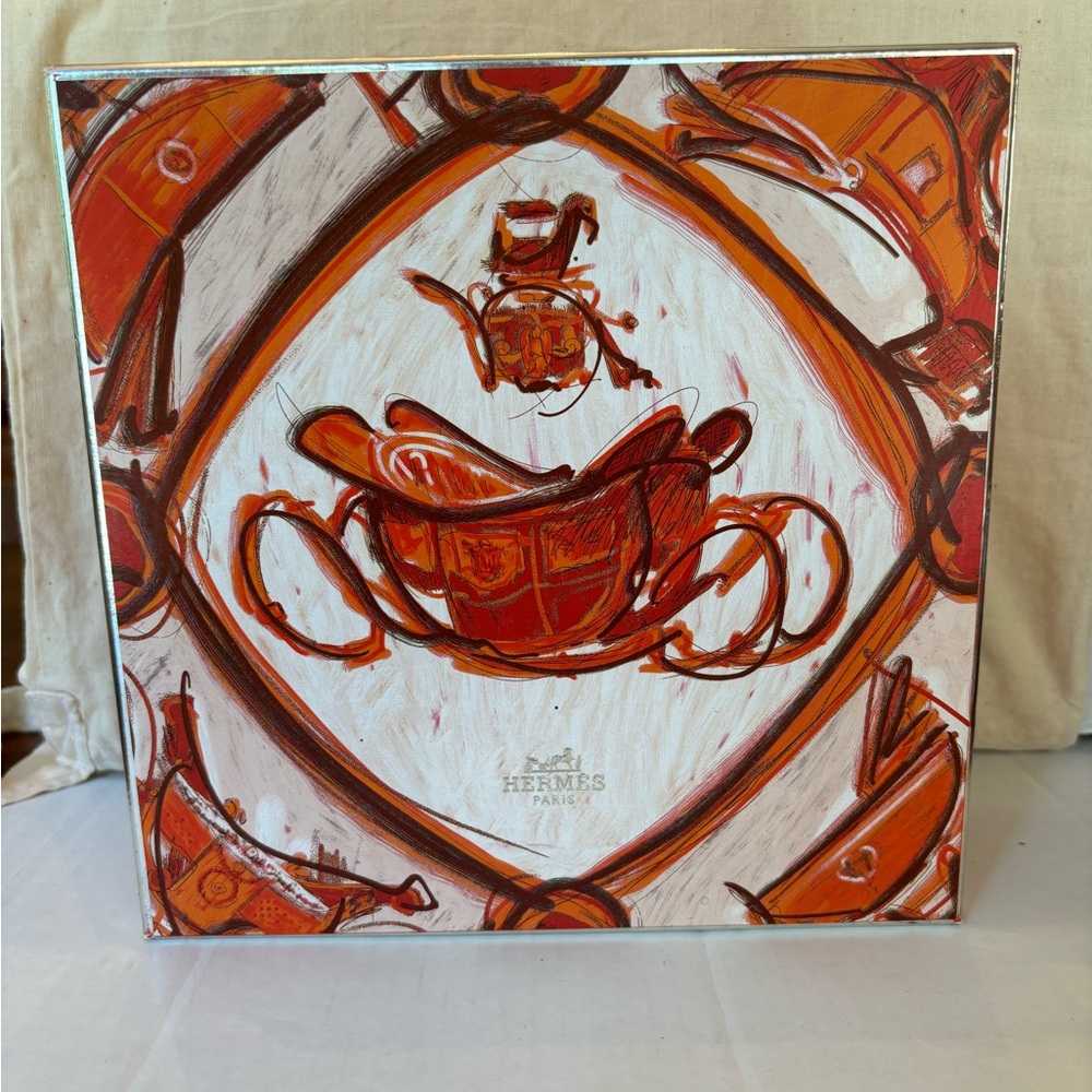 Hermes New Springs Scarf Box